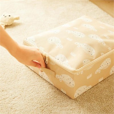 Ocean Home Textile 2li Çocuk Odası Sevimli Balina Destekli Kutu Hurç Set 31 X 38 X 12 Cm