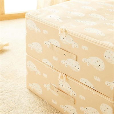 Ocean Home Textile 2li Çocuk Odası Sevimli Balina Destekli Kutu Hurç Set 45 X 55 X 18 Cm