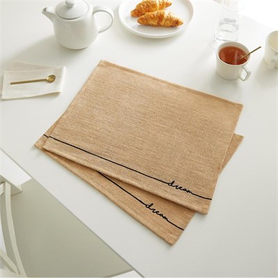Ocean Home Textile 2li Dream Jüt Amerikan Servis 45 X 35 Cm
