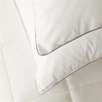 Ocean Home Textile 2li Pamuklu Saten Biyeli 800 Gr Mikrojel Yastık Seti 50 X 70 Cm