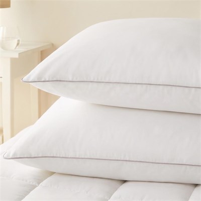 Ocean Home Textile 2li Pamuklu Saten Biyeli 800 Gr Mikrojel Yastık Seti 50 X 70 Cm