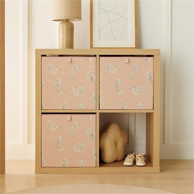Ocean Home Textile 3lü Çocuk Odası Deniz Kızı Kutu Set 33 X 30 X 33 Cm