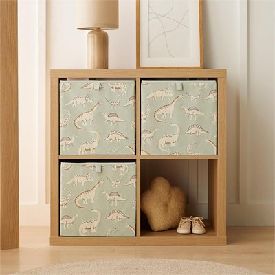Ocean Home Textile 3lü Çocuk Odası Dinozor Kutu Set 33 X 30 X 33 Cm