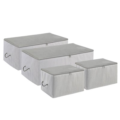 Ocean Home Textile 4lü Gri Renk Stuff & Things Hurç Set