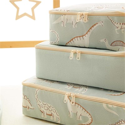 Ocean Home Textile 6lı Çocuk Odası Dinozor Bavul İçi Düzenleyici Set