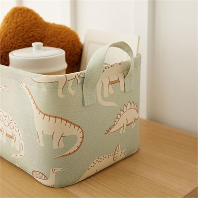 Ocean Home Textile Çocuk Odası Dinozor Sepet 30 X 21 X 18 Cm