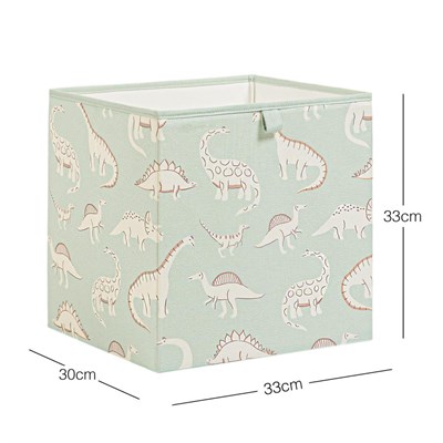 Ocean Home Textile Çocuk Odası Dinozor Kutu 33 X 30 X 33 Cm