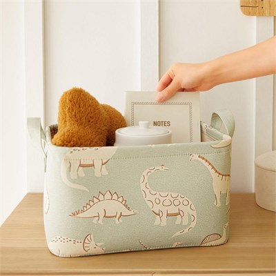 Ocean Home Textile Çocuk Odası Dinozor Sepet 30 X 21 X 18 Cm