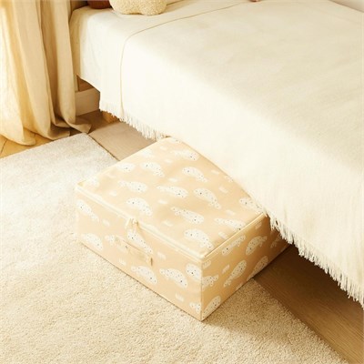 Ocean Home Textile Çocuk Odası Sevimli Balina Destekli Kutu Hurç 45 X 55 X 18 Cm
