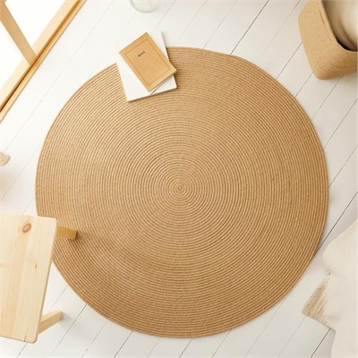 Ocean Home Textile Jüt Halı Kilim Ø 120 Cm