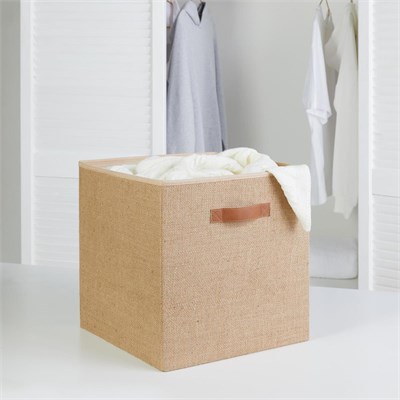Ocean Home Textile Jüt Kutu 33 X 30 X 33 Cm
