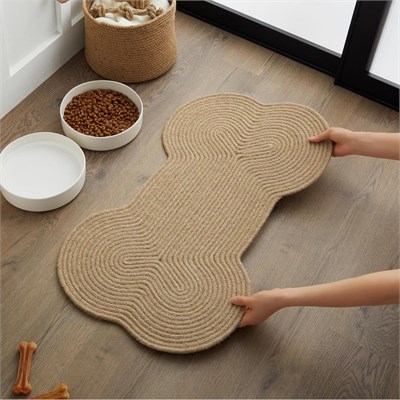 Ocean Home Textile Kemik Jüt Halat Paspas 73 X 43 Cm