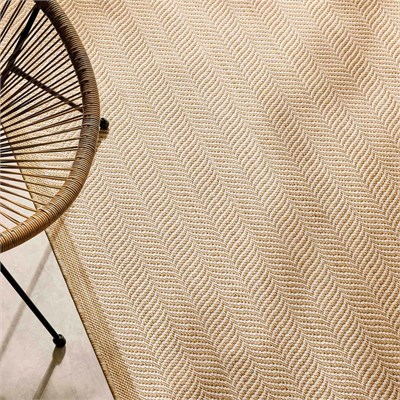 Ocean Home Textile Leke Tutmaz İç Dış Mekan Bej Renk Balıksırtı Halı Kilim 160 X 230 Cm