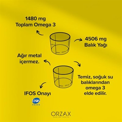 Ocean Omega 3 Limon Aromalı 150 ml Şurup