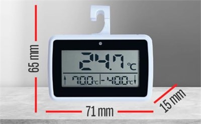 OEM YS24 Alarmlı Mıknatıslı Buzdolabı Termometresi