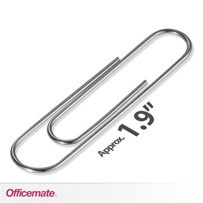 Officemate büro Ataşı Giant, 20 PK kağıt Clip (99934) 10 Pack