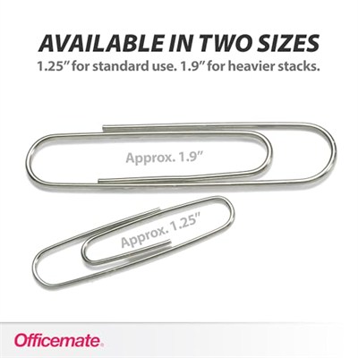 Officemate büro Ataşı Giant, 20 PK kağıt Clip (99934) 10 Pack