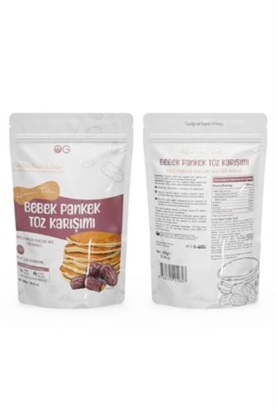 OG 2li Hurma Tozlu Bebek Pankek Toz Karışımı 300 Gr +8 Ay