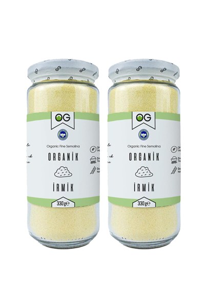 OG 2li Organik İrmik 330 Gr