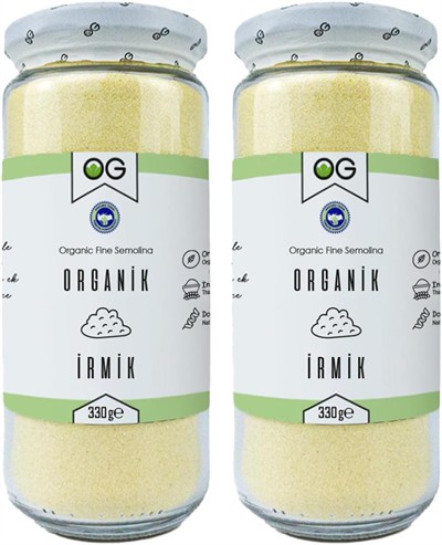 OG 2li Organik İrmik 330 Gr