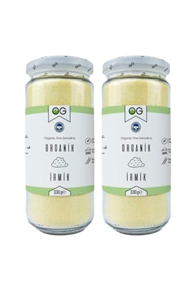 OG 2li Organik İrmik 330 Gr
