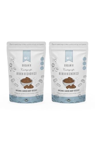 OG 2li Organik Keçiboynuzlu Bebek Bisküvisi 2x150 Gr +6 Ay