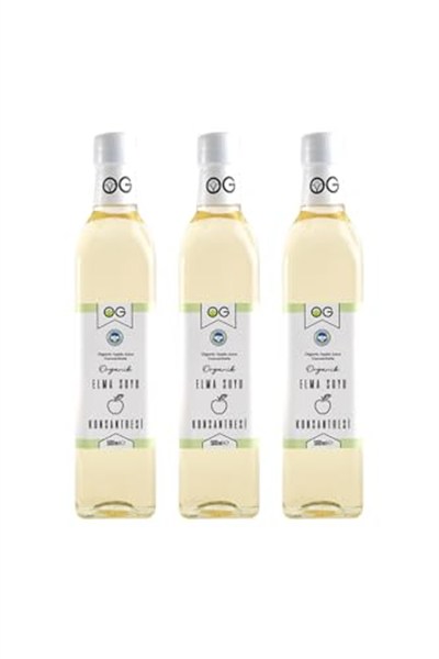 OG 3lü Organik Elma Suyu Konsantresi 500 ML