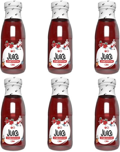 OG 6lı Organik Çilek Suyu 250 ml