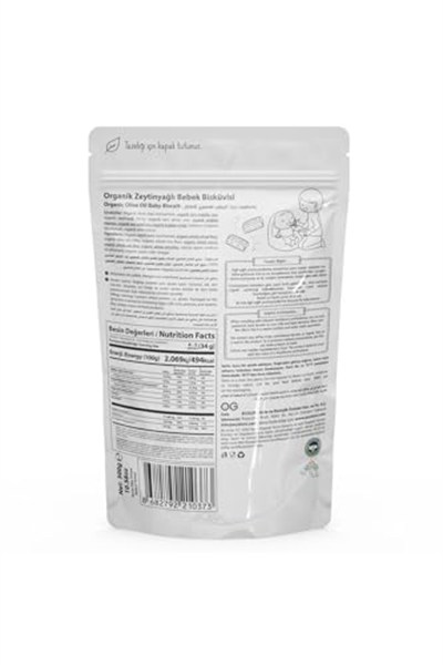 OG Organik Bebek Bisküvisi 300 gr 6 Ay