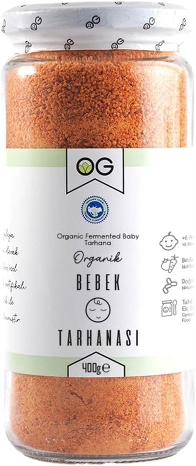 OG Organik Bebek Tarhanası +6 Ay 400 gr