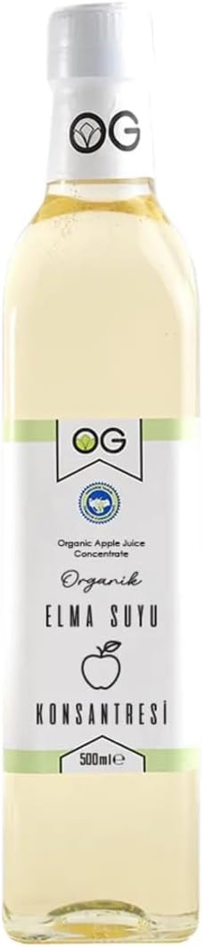 OG Organik Elma Suyu Konsantresi 500 ML