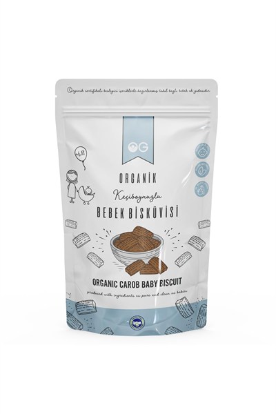 OG Organik Keçiboynuzlu Bebek Bisküvisi 150 Gr +6 Ay