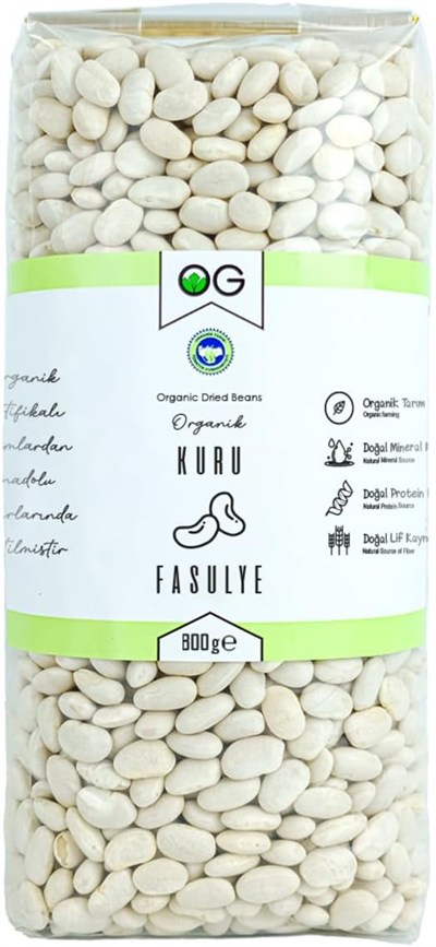 OG Organik Kuru Fasulye 800 gr