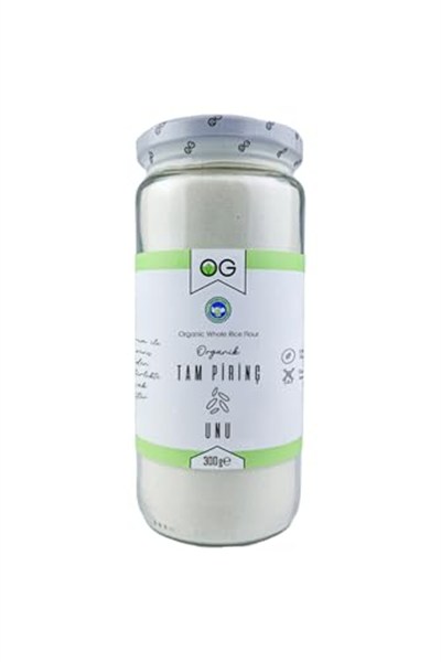 OG Organik Tam Pirinç Unu 300 gr