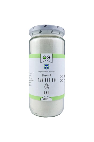 OG Organik Tam Pirinç Unu 300 gr