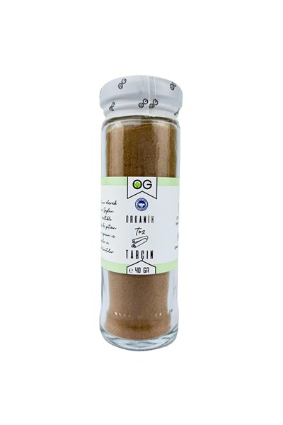 OG Organik Toz Tarçın 40 Gr