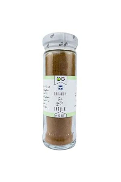 OG Organik Toz Tarçın 40 Gr