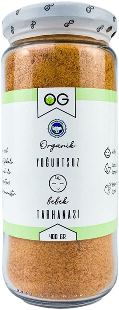 OG Organik Yoğurtsuz Bebek Tarhanası 400 Gr