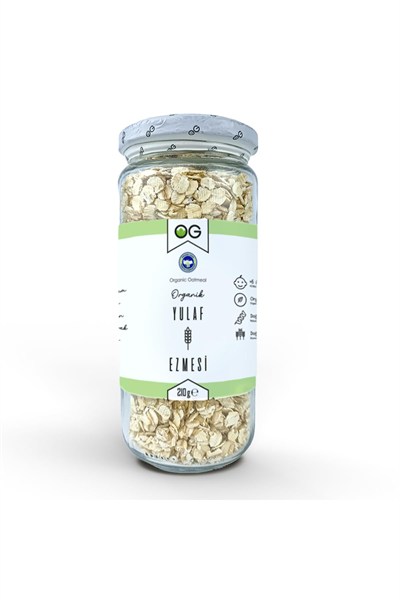 OG Organik Yulaf Ezmesi 210 Gr +6 Ay