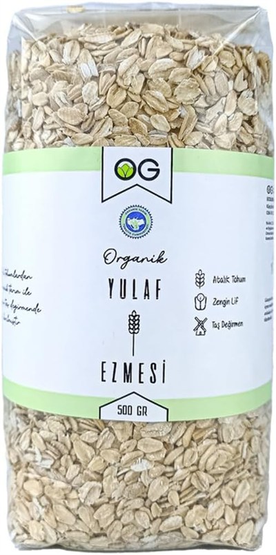 OG Organik Yulaf Ezmesi 500 Gr