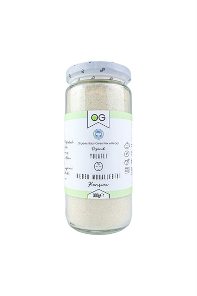 OG Organik Yulaflı Bebek Muhallebisi Karışımı 300 gr 6 Ay