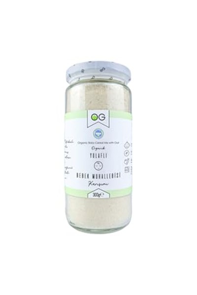 OG Organik Yulaflı Bebek Muhallebisi Karışımı 300 gr 6 Ay