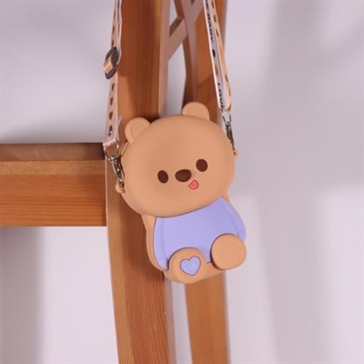 Ogi Mogi Toys Silikon Minik Ayı Omuz Çantası