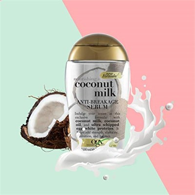 ogx besleyici ve kırılma karşıtı coconut milk serum 100 ml