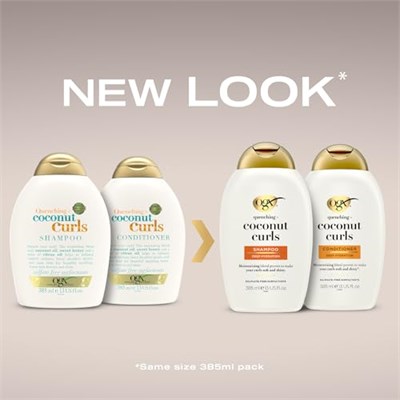 Ogx Bukleli Saçlar İçin Nemlendirici Coconut Curls Şampuan (385 ml)