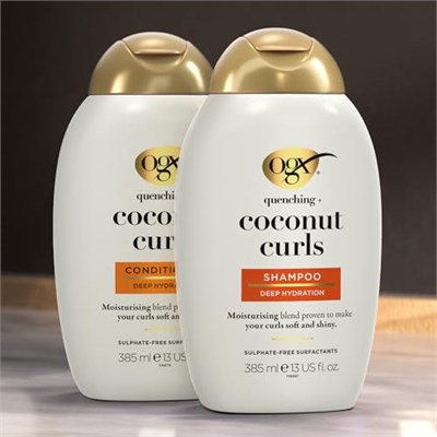Ogx Bukleli Saçlar İçin Nemlendirici Coconut Curls Şampuan (385 ml)