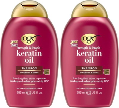 ogx kırılma karşıtı keratin oil şampuan 385 ml - Seçenekler: Pack of 2, Tek Ebat