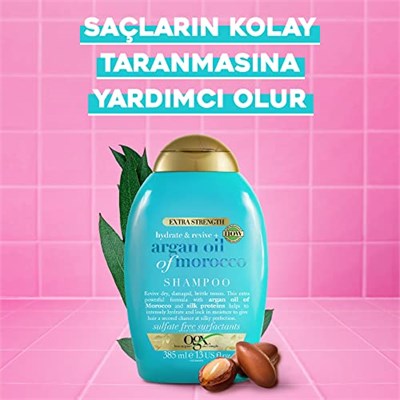 ogx renewing+ argan oil of morocco onarıcı şampuan 385 ml - Seçenekler: 385 ml (Confezione da 1)...
