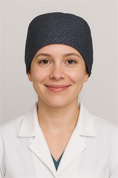 Okanmed Desenli Doktor Hemşire Aşçı Cerrahi Bone Hastane Bone Bandana M397