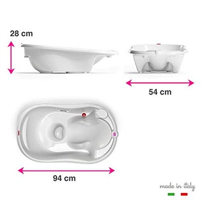 Okbaby Onda Beyaz Banyo Küveti